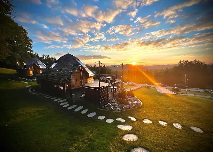 Osada Poli - Panoramiczny Nr 2 Z Prywatna Balia I Hydromasazem Apartmán Koniaków