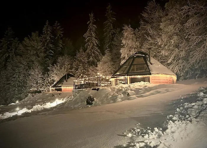 Apartmán Osada Poli - Panoramiczny Nr 2 Z Prywatna Balia I Hydromasazem Koniaków