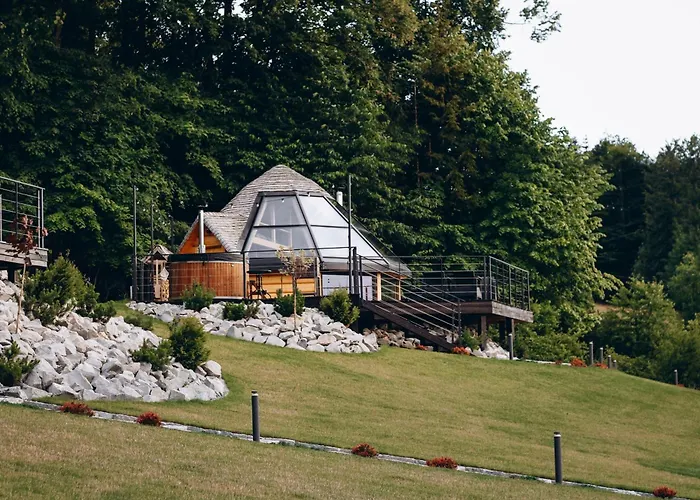 Osada Poli - Panoramiczny Nr 2 Z Prywatna Balia I Hydromasazem Koniaków